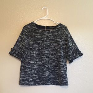 Blouse with Ruffle Sleeves